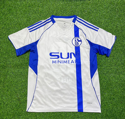 Schalke 04 White Football Jersey