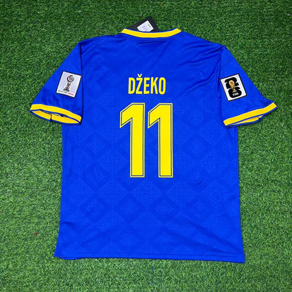 Bosnia and Herzegovina World Cup 2026 Edin Džeko Blue Football Jersey