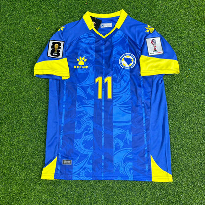 Bosnia and Herzegovina World Cup 2026 Edin Dzeko Home Football Jersey