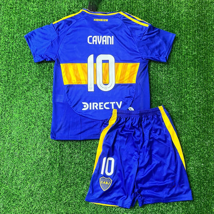 Edinson Cavani Boca Juniors Kids Kit Kindertrui (Ages 3-13)