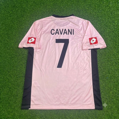 Edinson Cavani Palermo FC Pink Retro Football Jersey
