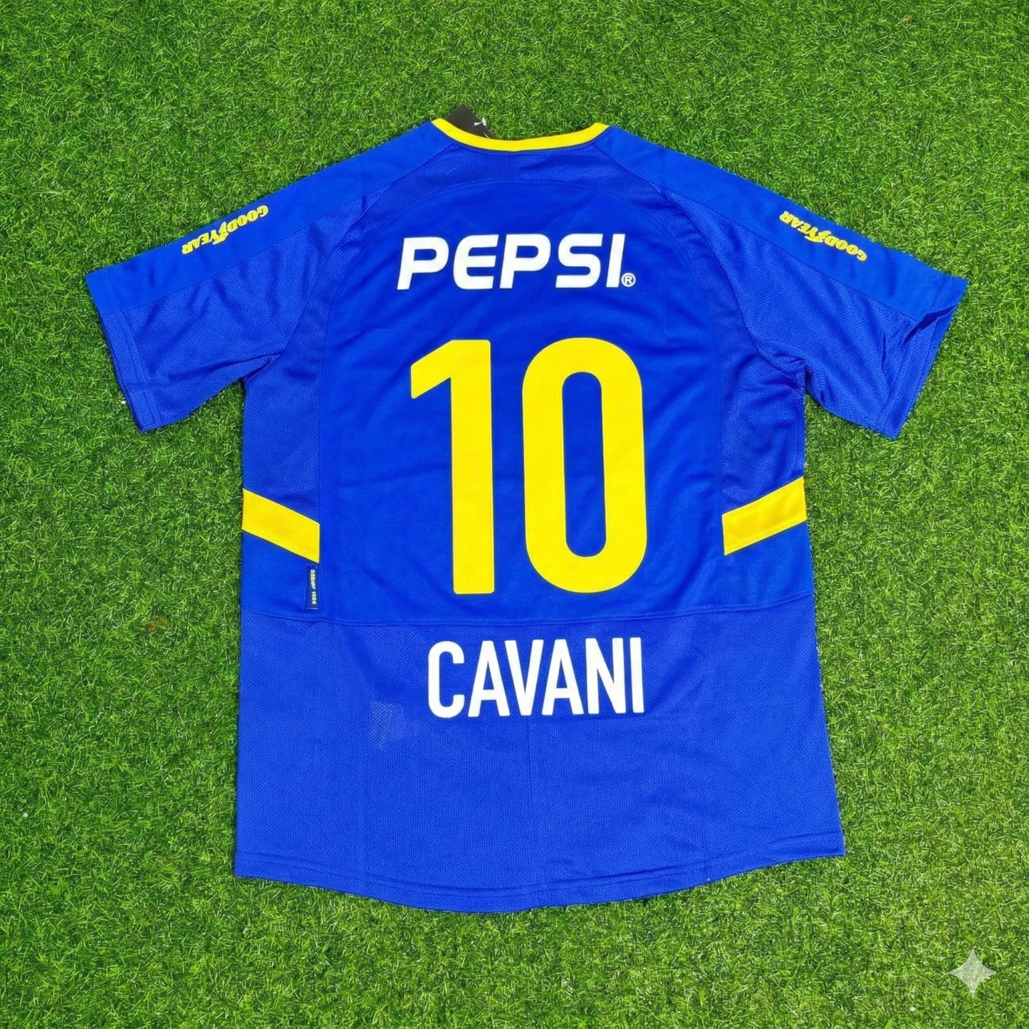 Edinson Cavani Boca Juniors Retro Football Jersey
