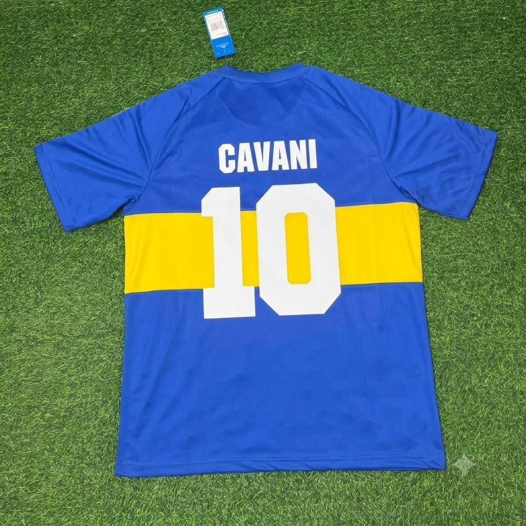 Edinson Cavani Boca Juniors Retro Football Commemorative Football Jersey
