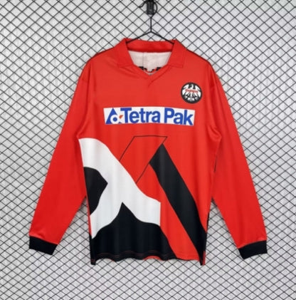 Eintracht Frankfurt 1993/1995 Saison Langarm Heim Retro
