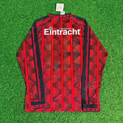 Eintracht Frankfurt 1995/96 Saison Langarm Heim Retro