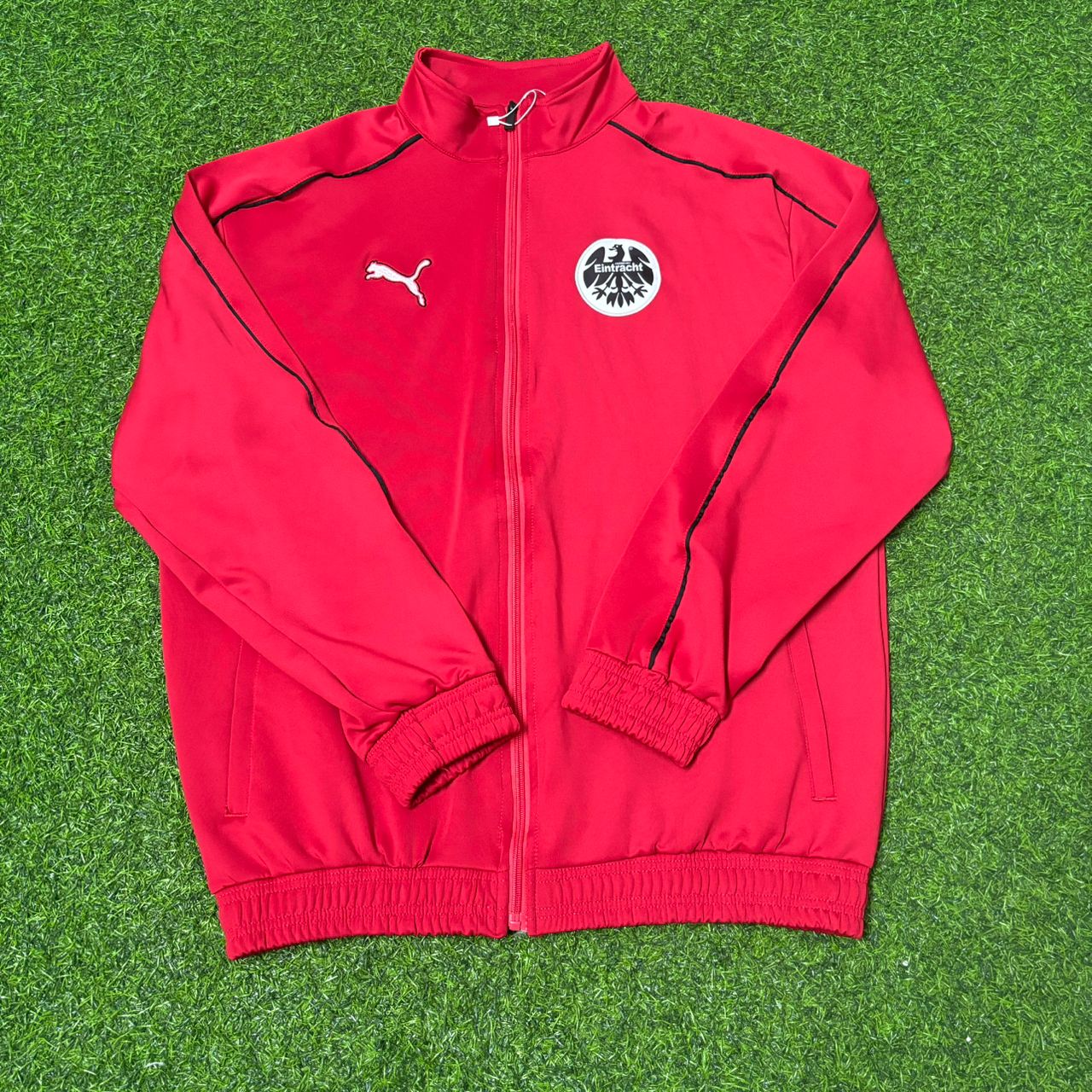 Eintracht Frankfurt Retro Vintage Style Windbreaker Jacke Jersey