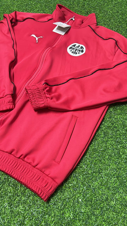 Eintracht Frankfurt Retro Vintage Style Windbreaker Jacke Jersey