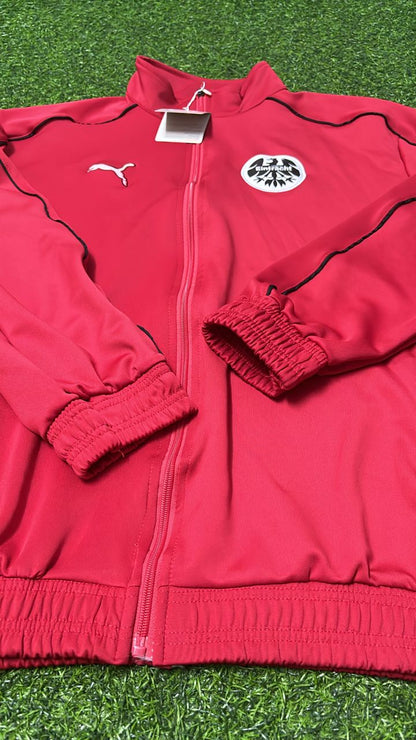 Eintracht Frankfurt Retro Vintage Style Windbreaker Jacke Jersey