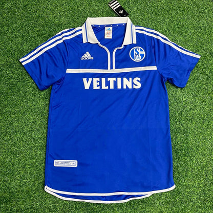 Émile Mpenza Schalke 04 2000 2002 Retro Football Jersey Kit