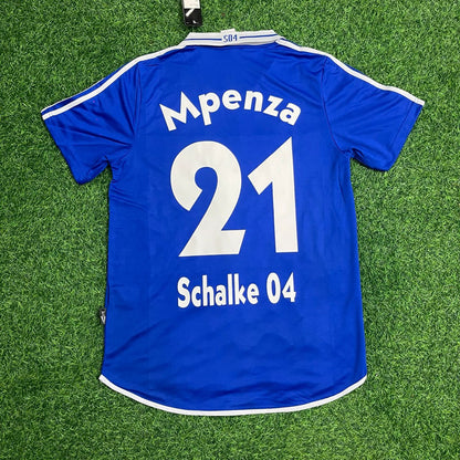 Émile Mpenza Schalke 04 2000 2002 Retro Football Jersey Kit