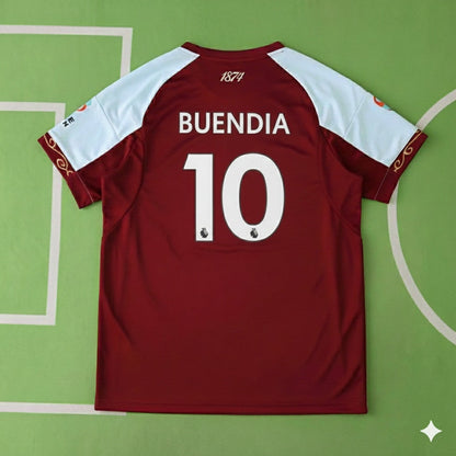 Emiliano Buendía 10- Aston Villa 2026 Away Football Jersey