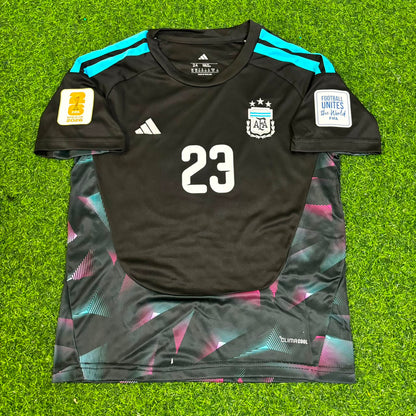 Emiliano Martinez Argentina Goalkeeper 2026 World Cup Football Jersey