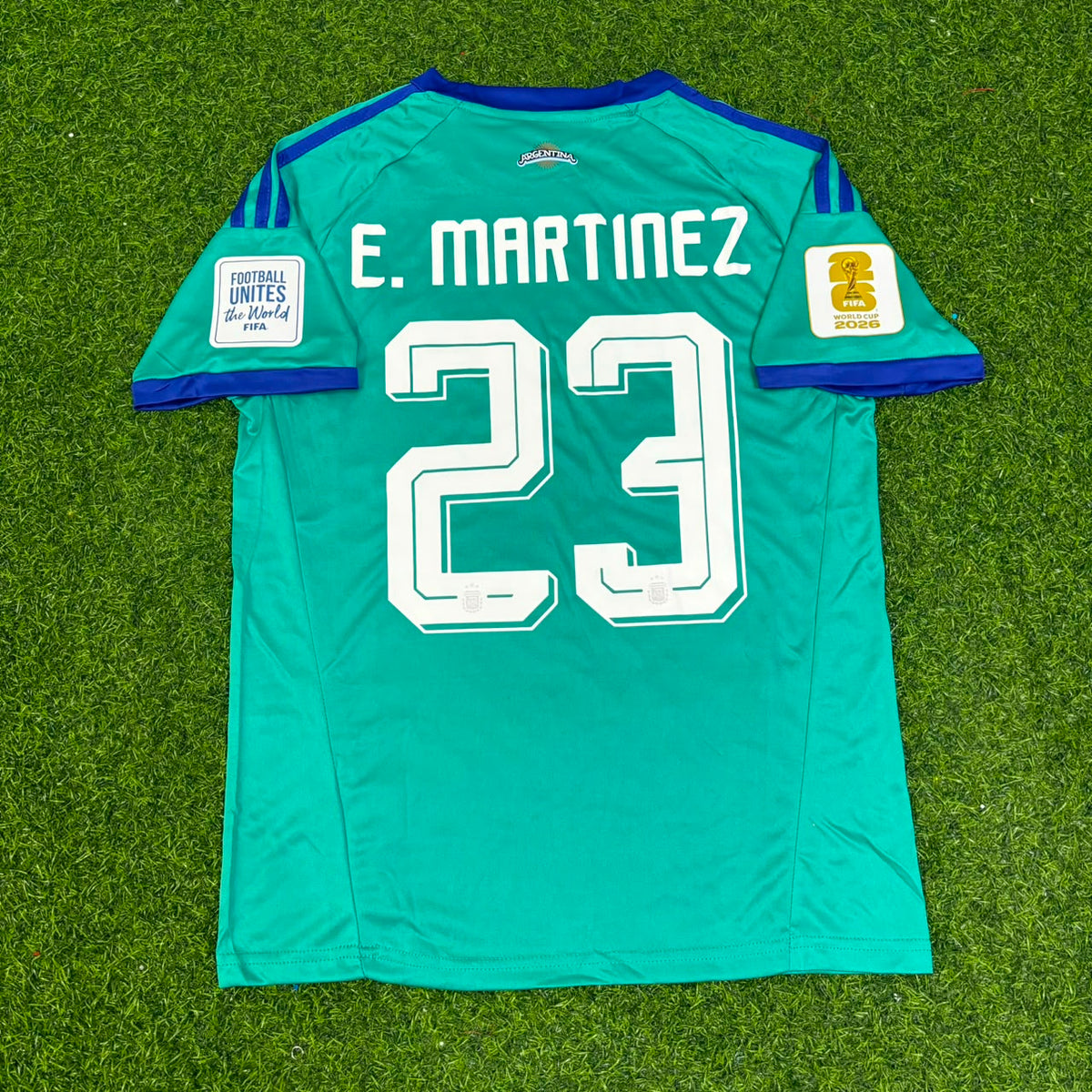 Emiliano Martinez Argentina Goalkeeper 2026 World Cup Football Jersey