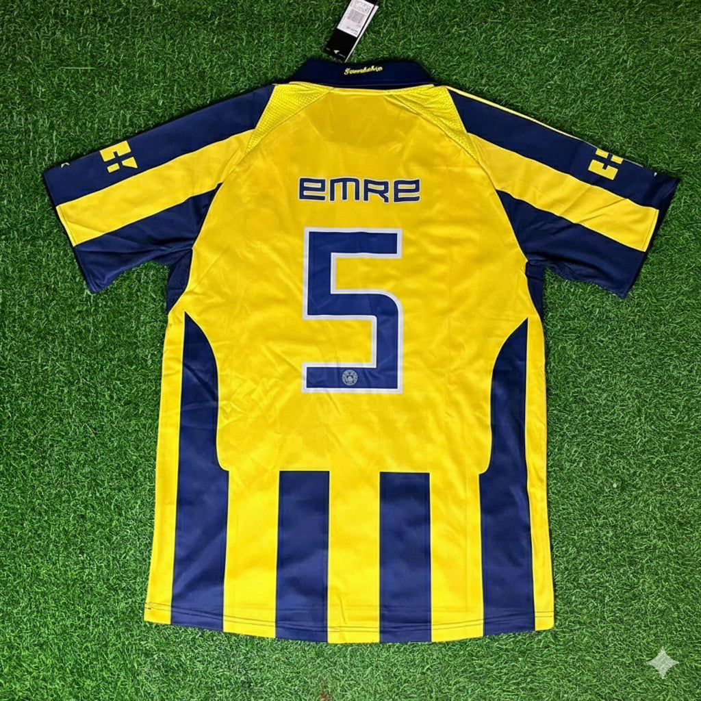 Emre Belezoğlu Fenerbahçe 2008-2009 Retro Football Jersey