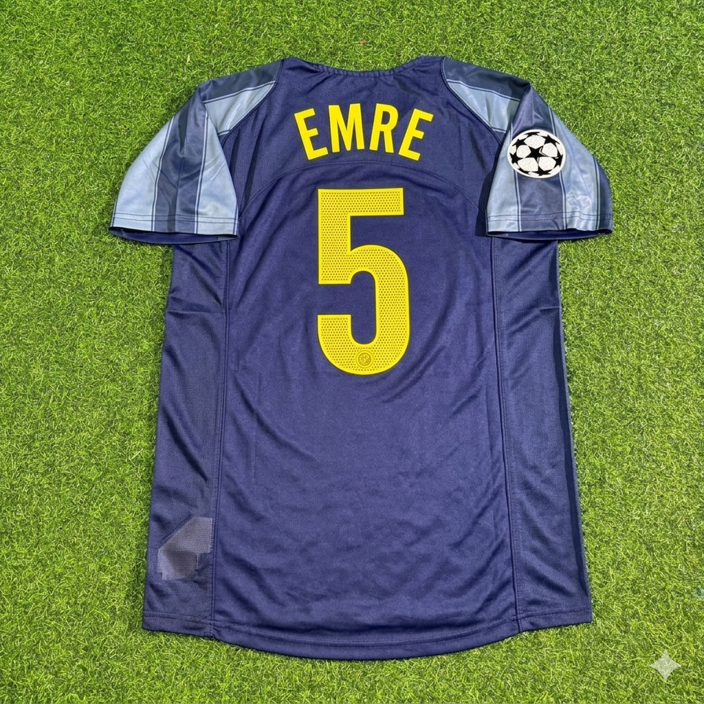 Emre Belezoğlu #5 Inter Milan 2004/05 Retro Football Jersey Kit