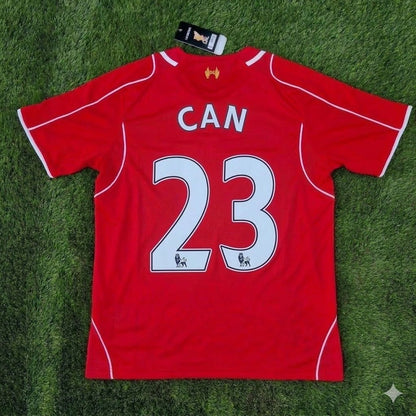 Emre Can 23- Liverpool 2014/15 Home Retro Football Jersey Kit