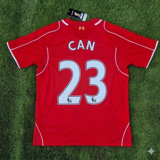 Emre Can 23- Liverpool 2014/15 Home Retro Football Jersey Kit