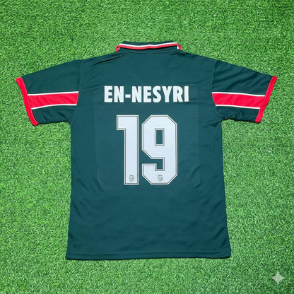 Youssef En Nesyri Morocco Home Retro Football Jersey Kit