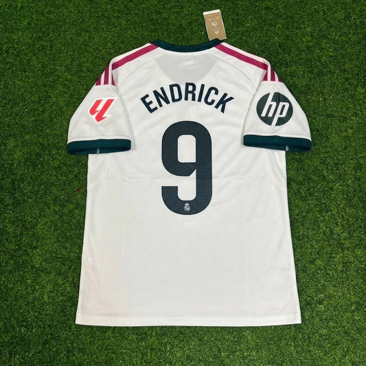 Endrick White Football Jersey