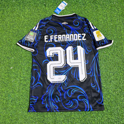 Argentina World Cup 2026 Enzo Fernández #24 Football Jersey Kit