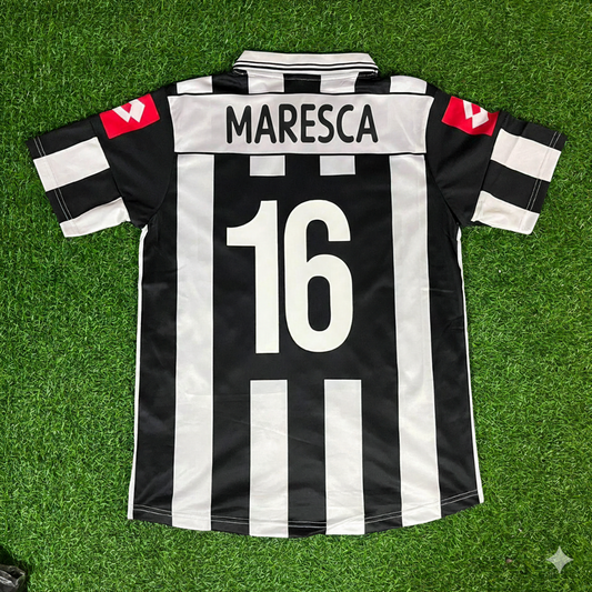 Enzo Maresca Juventus 2001 2002 Season Retro Football Jersey