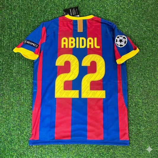 Eric Abidal 22- Barcelona 2011 London Final Football Jersey