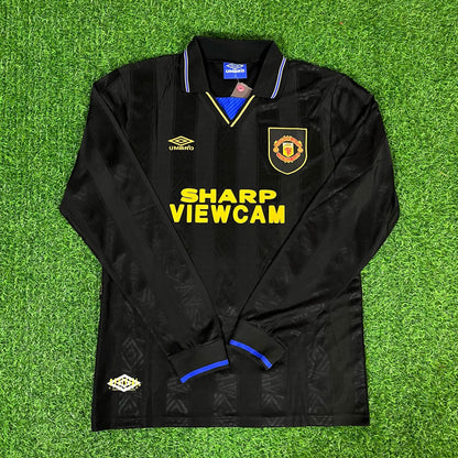 Eric Cantona Manchester United 1992 1993 Retro Football Jersey Kit