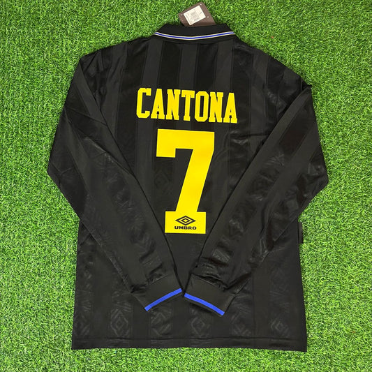 Eric Cantona Manchester United 1992 1993 Retro Retro Football Jersey