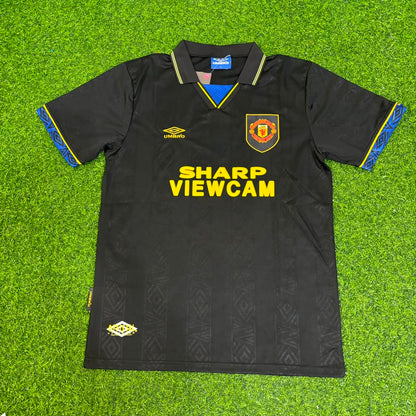 Dwight Yorke Manchester United Commemorative Retro Football Jersey Kit
