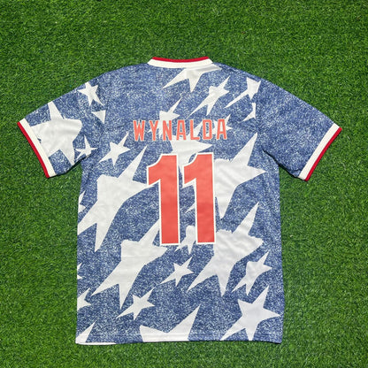 USA USMNT WM 1994 Eric Wynalda Retro Fußballtrikot