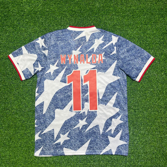 USA USMNT World Cup 1994 Eric Wynalda Retro Football Jersey