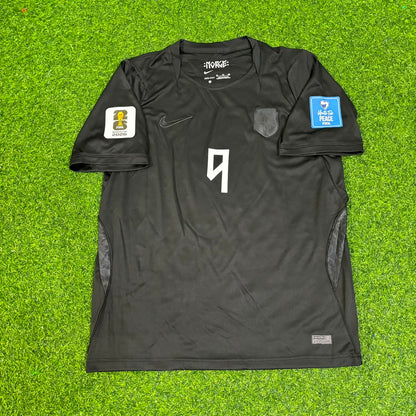 Norway World Cup 2026 Erling Braut Haaland #9 Black Away Football Jersey