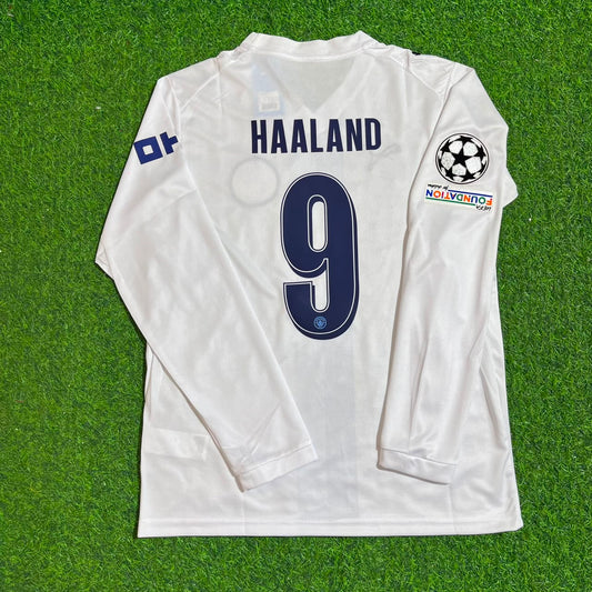 Erling Haaland #9 Manchester City 2026-27 Third Long Sleeve Champions League Patch Football Jersey