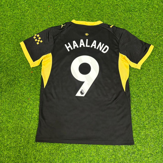 Erling Haaland Manchester City Away Black 2027 Football Jersey