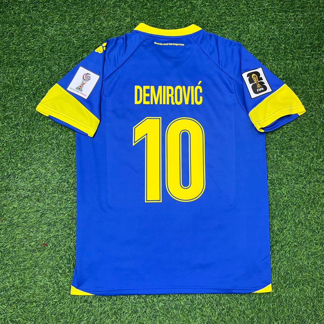 Bosnia and Herzegovina World Cup 2026 Ermedin Demirovic Home Football Jersey