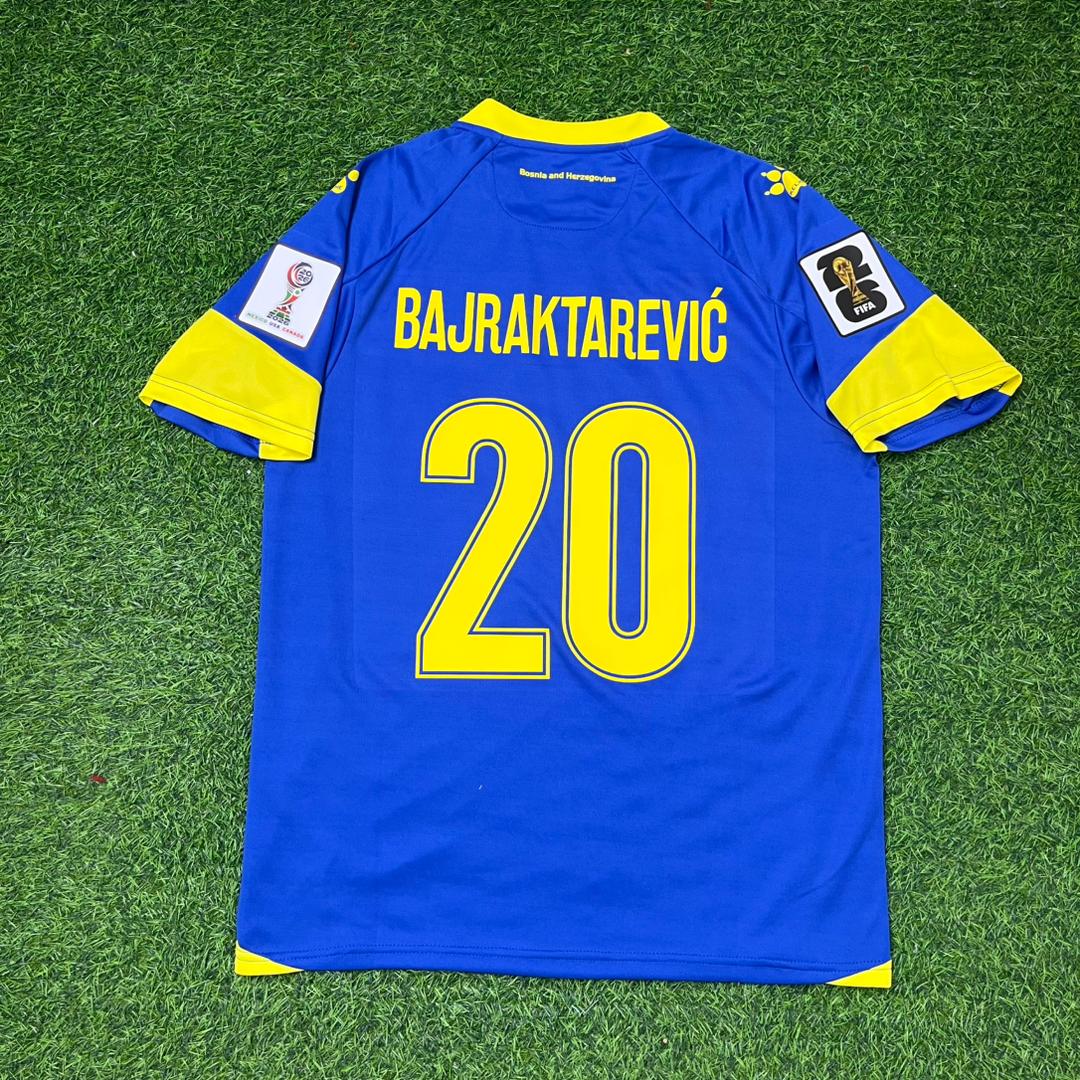 Bosnia and Herzegovina World Cup 2026 Esmir Bajraktarevic Home Football Jersey