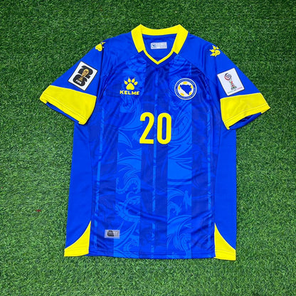 Bosnia and Herzegovina World Cup 2026 Esmir Bajraktarevic Home Football Jersey