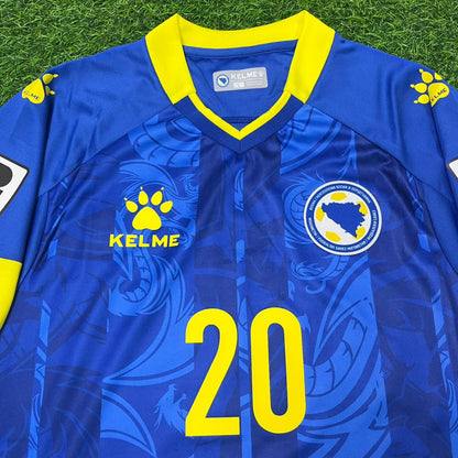 Bosnia and Herzegovina World Cup 2026 Esmir Bajraktarevic Home Football Jersey
