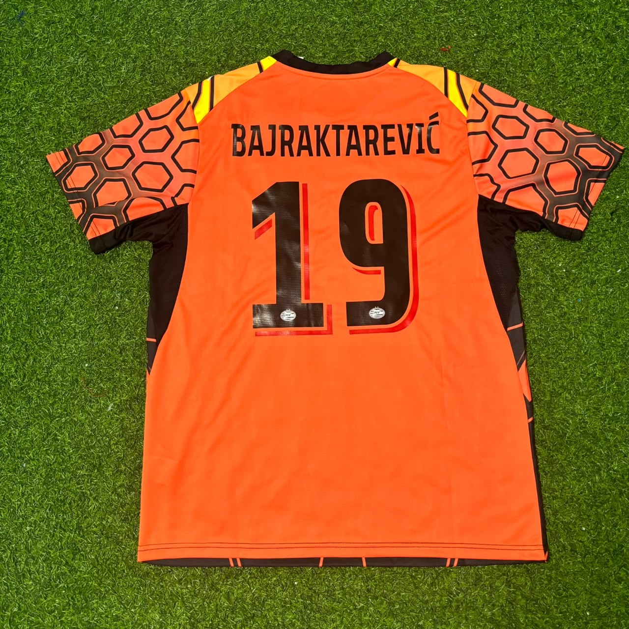 PSV Eindhoven Esmir Bajraktarević 2027 Orange Football Jersey