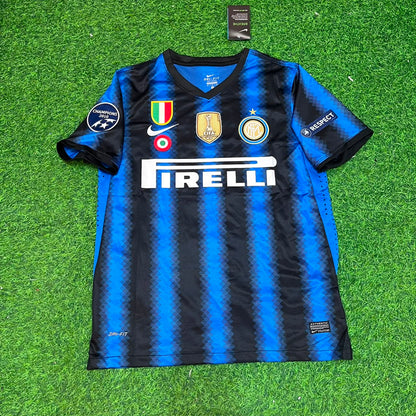 Esteban Cambiasso Inter 2011/2012 Football Jersey Kit