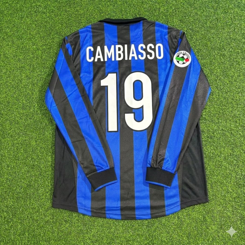 Esteban Cambiasso - Inter Retro Football Jersey