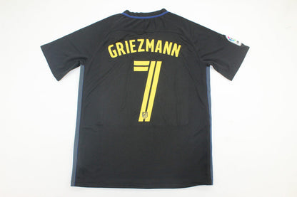 Antoine Griezmann 7 - Atletico Madrid 2016 - 17 Retro Football Jersey Kit