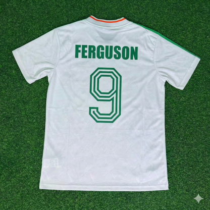 Evan Ferguson Ireland White Legendary Anniversary Retro Football Jersey Collection