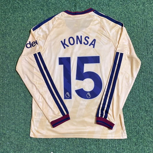 Ezri Konsa #15 Arsenal 2026 /2027 Third Long Sleeve Football Jersey