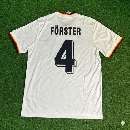 Karl-Heinz Förster #4 Deutschland 1986 World Cup Retro Wein