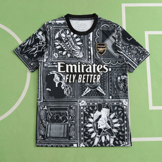 Arsenal Special Edition-Trikot im schwarzen Design