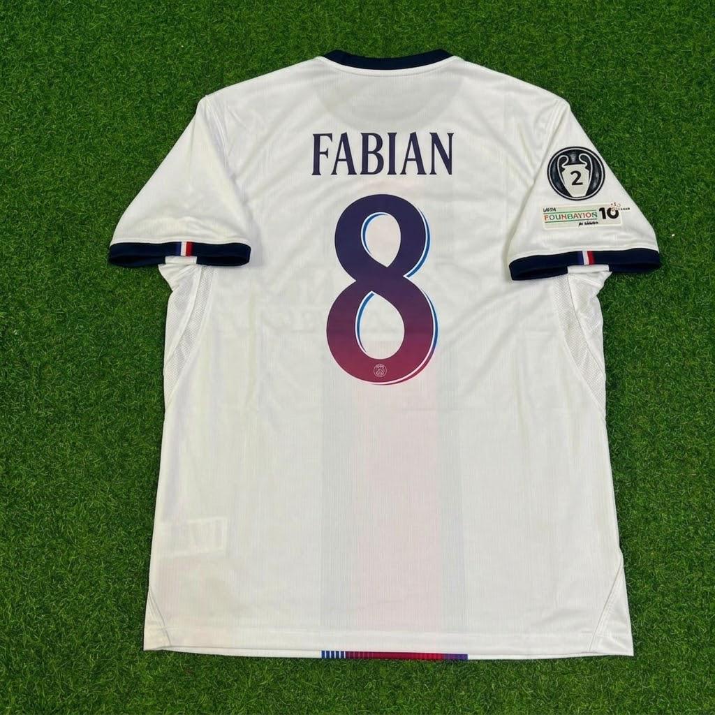 Fabian Ruiz White Football Jersey