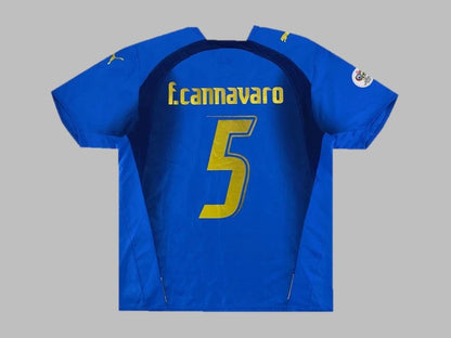 Fabio Cannavaro - Italy 2006 World Cup Final Retro Football Jersey Kit