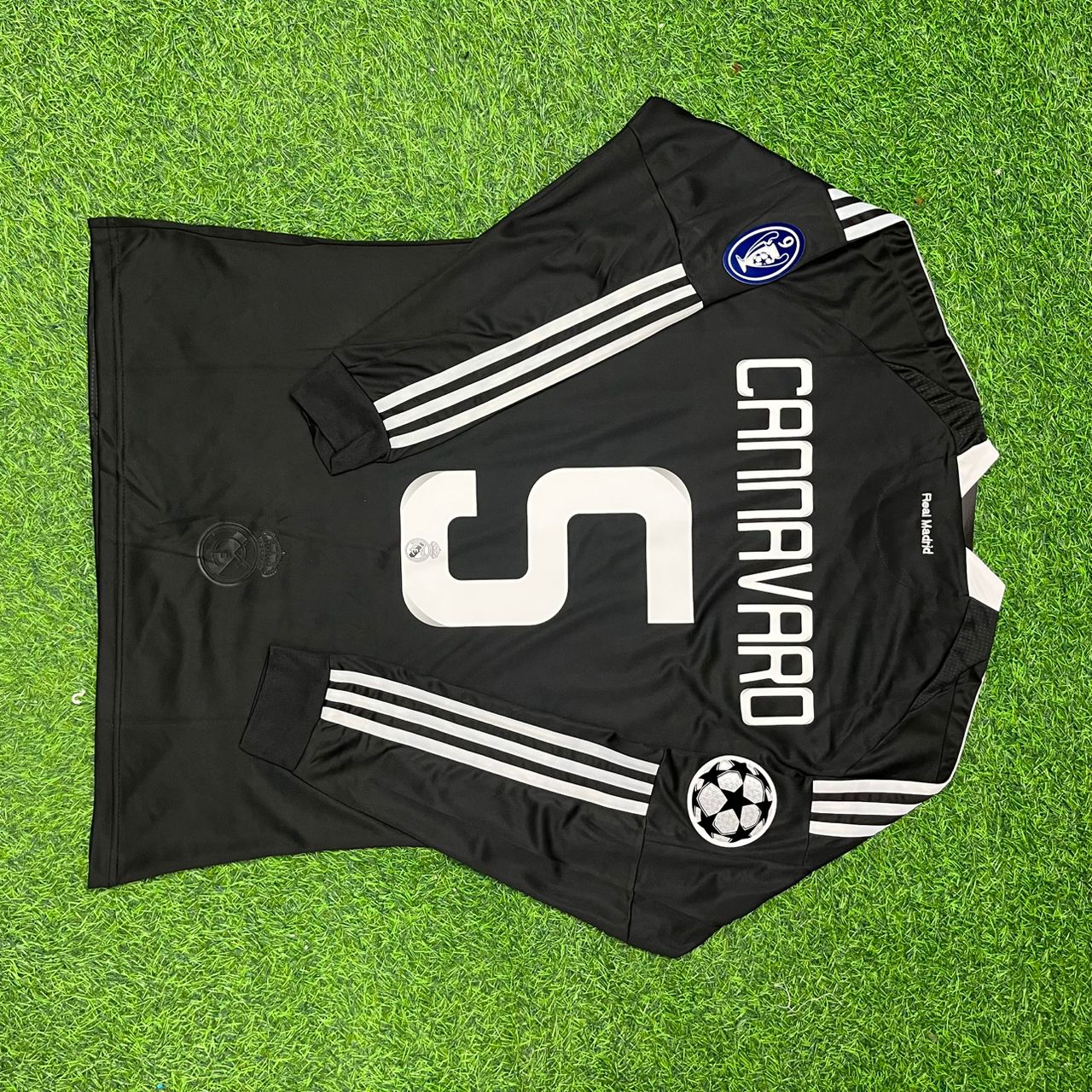Fabio Cannavaro Real Madrid 2009 Away Retro Football Jersey