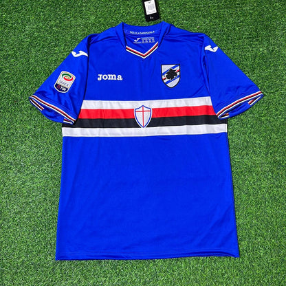 Fabio Quagliarella Sampdoria 2016/2017 Retro Football Jersey Kit